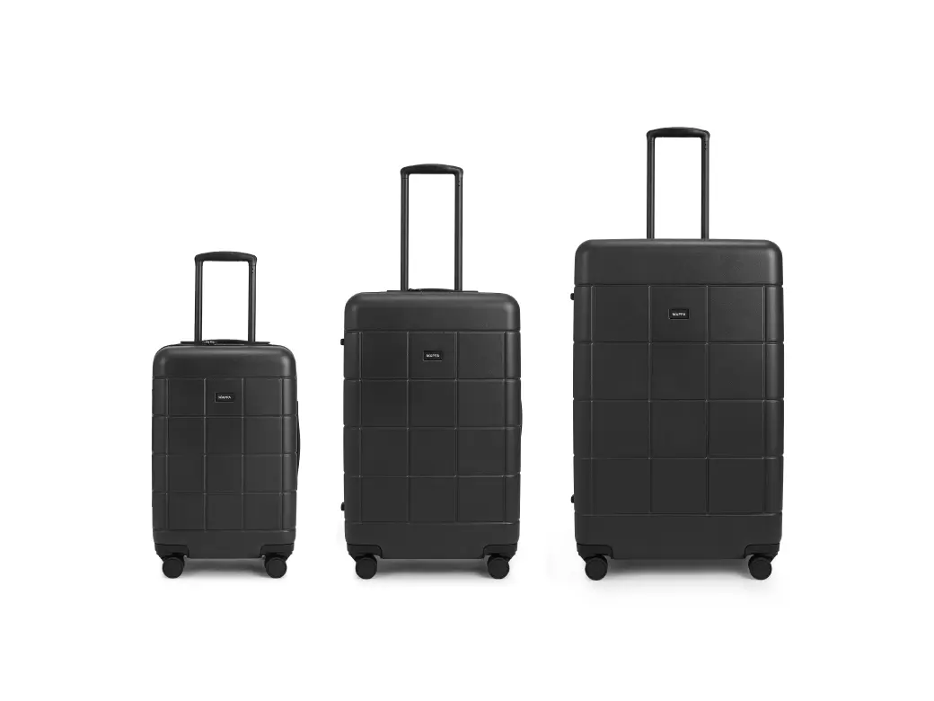 Set Maletas Negro