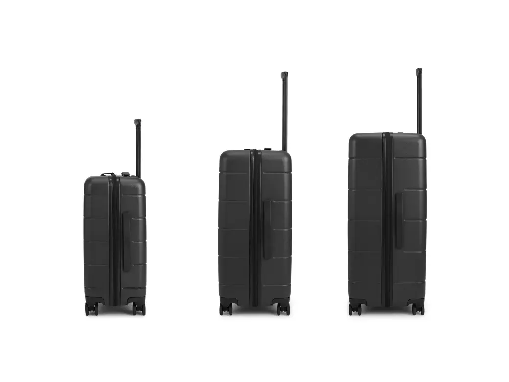 Set Maletas Negro