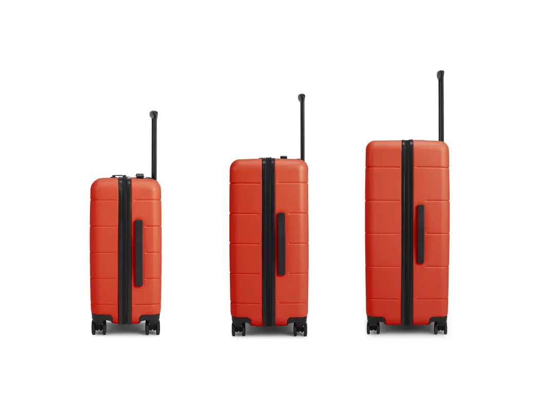 Set Maletas Rojo