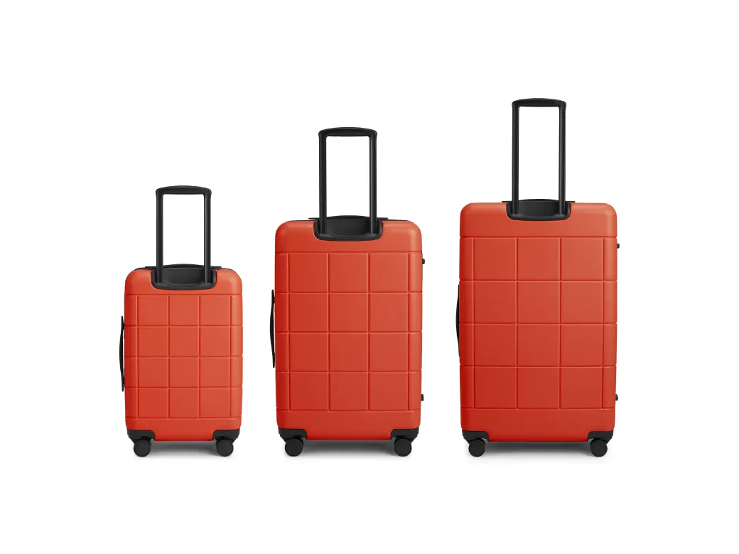 Set Maletas Rojo