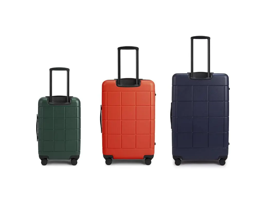 Set Maletas Verde Rojo Azul